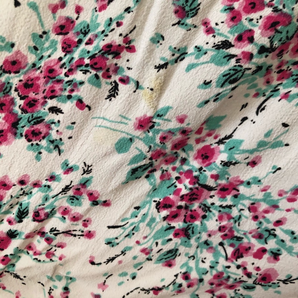 LC Lauren Conrad Floral Print Heart Cutout Dress - Picture 11 of 11